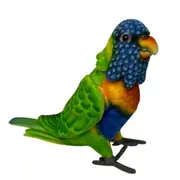 [Hansa] Poseable Rainbow Lorikeet Bird Plush Toy 25cm