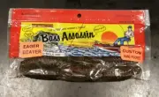 Bass Assassin - 4" Eager Beaver Watermelon Red Glitter 10 COUNT
