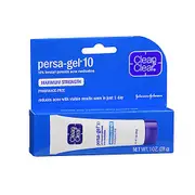 Johnson & Johnson Clean & Clear Johnsons Persa-Gel 10, 1 oz (Pack of 1)