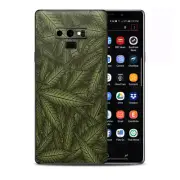 Skins Decal Wrap for Samsung Note 9 - gonja leaves pot weed