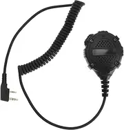 EMSea Handy Walkie-Talkie Microphone Replacement Compatible with Baofeng UV-5R 5RA Models 360 Walkie Talkie Speaker Microphone Black