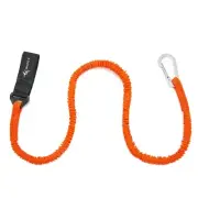 Elastic Kayak Paddle Leash Safety Lanyard Assault Boat Foot Canoe Safety Rope e