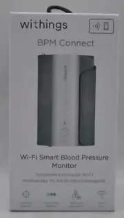 NEW & SEALED - WITHINGS BPM CONNECT SMART BLOOD PRESSURE MONITOR #127775#