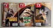 TV GUIDE JUNE 12-18, 1999 STAR WARS PHANTOM MENACE COVER 1, 2, 3 OF 4 JABBA