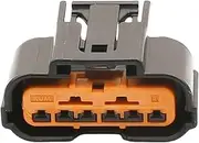 BIZOCA 1/5/10/20/50 Sets 6 Pin DJ7066-0.6-21 Waterproof Female Wiring Socket Car Bocket Connector/Plug with Terminal(1 Set)