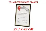 12 x A3 Document Frames Certificate Picture Award Frame Business Registration