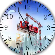 Lego Builder Frameless Borderless Wall Clock For Gifts or Home Decor E84