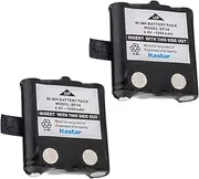 Uniden BP38 Replacement NiMH Battery Pack (Set of 2); for Uniden GMR Radios and Some VHF Radios; Fits with VHF Models MHS050-2, Atlatnis 150; Can be Used in Place of The BP40