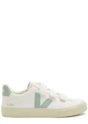 Veja Recife Leather Sneakers - White And Green - 35 (IT35 / UK2) 35 (IT35 / UK2)