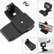 360° Rotating Clamp Backpack Clip Bag Clip Hat Clip for DJI Yi Camera Cell Phone