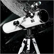 114mm Telescopes for Astronomy Beginners,Astronomical Telescope,PortableTelescope for Beginners,Kids and Adult with Aluminum Telescopic Bracket (Color : Package 1)