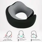 Superior Comfort Memory Foam Travel Pillow High-elastic Neck Support