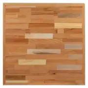 24'' Square Butcher Block style Restaurant Table Top in Solid Wood Natural