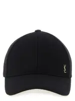 [Saint Laurent] Saint Laurent-Felt Hat Cappelli Nero-Uomo 59cm