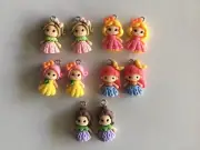 Set of 10 Princess Resin Flatback Charms (with hook)