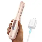 Cordless Mini Flat Iron Curling Iron - TYMO Hair Straightener and Curler 2 in...