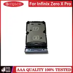 適用於 INFINIX ZERO X PRO X6811 雙 SIM 卡托盤支架 SIM 插槽 MICRO SD 卡插槽