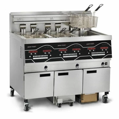 Henny Penny Evolution Elite Four Well Electric Open Fryer - Commercial Deep F...