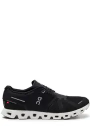 ON Running Cloud 5 Mesh Sneakers - Black - 7, on Running Trainers, Leather - 7 7