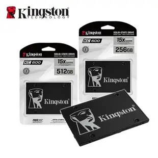 Kingston 金士頓 2.5吋 256G 512G 1TB SATA3 SSD 固態硬碟 SKC600 原廠公司貨