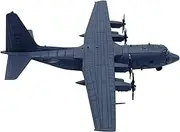 Alloy 1/200 Scale AC-130 Fighter Military Aircraft Model High-Simulated Fighting Airplane Collection for Airshow Display