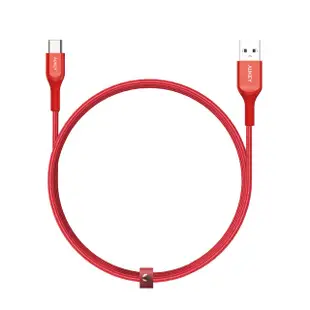 【AUKEY】USB-A to USB-C CB-AKC2 QC3.0 充電線(QC3.0 5V/3A快充 傳輸480Mbps)