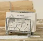 Chicken Wire Business Card Holder - New! - 810874T