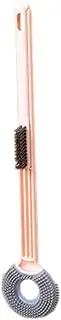 Toilet Bowl Brush Set - Toilet Bowl Cleaner Brush,Detachable Filter Layer, Wall-Mounted No Drilling, Quick Drain Cleaning Tool, Deep Cleaning for Bathroom Washroom Borato