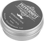 DEARMAMY Remover Grey Beard Soap Peppermint Shave Soap for Men Body Portable Size