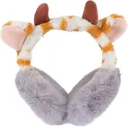 [MAGICLULU] Ear Muffs Womens Winter Antler Earmuffs Ear Warmers for Women Girls