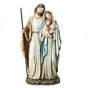 [Joseph's Studio] by Roman, Christmas Nativity Collection, 12" HOLY Family FIG, Mary Hold, Home Décor, Devout Gift, Prayerful Inspiration (4x6x12)