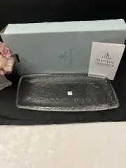Party Lite Crystal Modern Twist Brick Holder