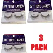 PACK OF 3 - Fright Night by Ardell Pixie Bat Those Lashes False Eyelashes SEALED