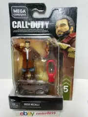 Mega Construx Call of Duty Diego Necalli Figure 17 pcs Series 5 GFW75 Brand New