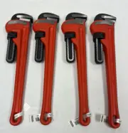 Lot of 4 RIDGID 31025 18" Heavy Duty Pipe Wrench Ridge Tool Co. Elyria Ohio NEW