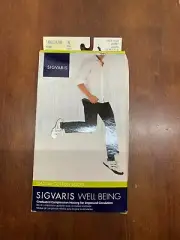 SIGVARIS Unisex CASUAL COTTON KHAKI Size A Knee High Compression Socks 15-20mmHg