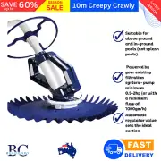 Pool Vacuum Cleaner Automatic Swimming Pool Wall Floor Creepy Crawly Suction AU