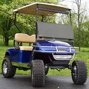 E-Z-GO TXT Golf Cart Tinted Fold Down Windshield | 1994.5-2013 | Made in the USA