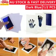 Inkless Wipe Hand Foot Print Kit Newborn Christening Baby Pet Keepsake Gift AU