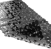 TEESHLY Bath Tub and Shower Mats, Non-Slip Pebble Bath Mat, 35 x 16 Inches Machine Washable Bathtub Mat with Drain Holes, Suction Cups for Bathroom (Black)