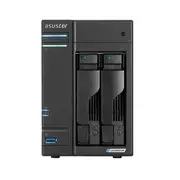 ASUSTOR AS6602T 2 Bay NAS Intel Celeron J4125 2.0GHz 4GB DDR4 8GB eMMC 2xGbE HDMI