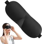 Eye Shades for Sleeping - 3D Nap Blindfold | Portable No Pressure Eye Cover for Meditation Nap Spa Flight Dorm Travel Camping Beach