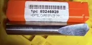 Hertel 1/2", Solid Carbide Spade Drill Bit 3" Overall Length