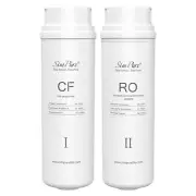 2 Pack CF RO Water Filter Cartridge Replacement For SimPure Q3-600 RO System