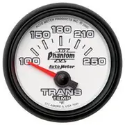 Autometer Phantom II Transmission Temp Gauge - 100- 250 F, 2 1/16 Inch, AU7549