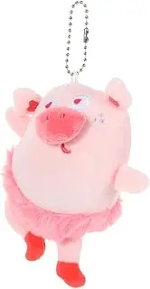 Toyvian Stuffed Pig Doll Plush Pig Pendant Keychain Cute Hanging Ornaments for Bags Backpacks and Soft Funny and Easy to Carry for Personalizing Your Accessories