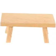 Cliff Cypress Wood Ornaments Toddler Child Rustic Wooden Step Stool