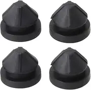 XISII 4Pcs Engine Cover Rubber,Fit For A1 Q3, Fit For GOLF,Fit For PASSAT PARTS, 07C133588 07C133588P Air Filter Housing Shell Grommet Buffer Bush car rubber bung