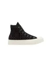Converse Chuck Taylor All Star Crafted Crochet Sneaker Black Size 9.5 Women