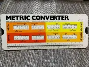 Vintage 1976 Barron's Educational Series Metric Converter No. 707